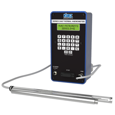 Kurz 2444 Heavy Industrial Portable Flow Meter
